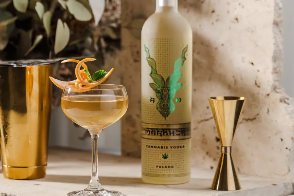 MARKHOR - Wódka Konopna Premium