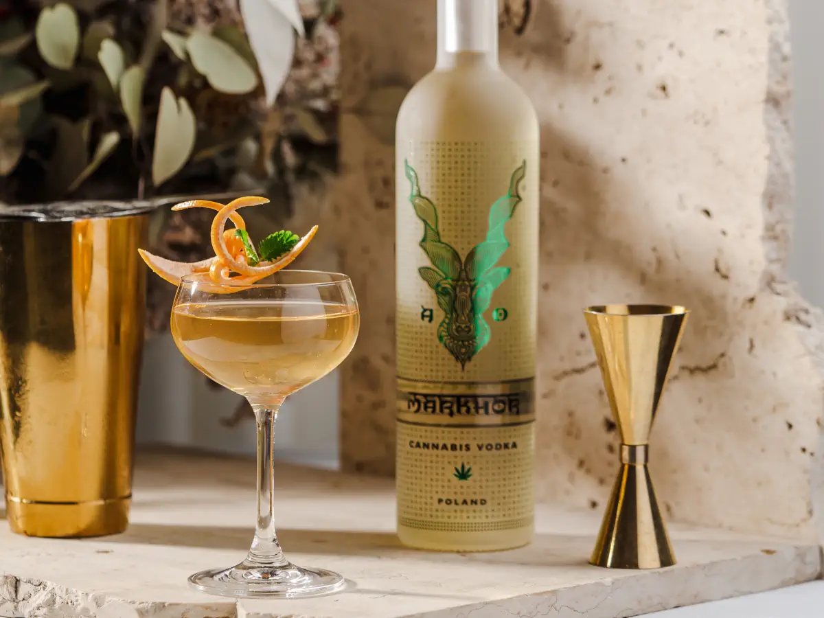 MARKHOR - Wódka Konopna Premium